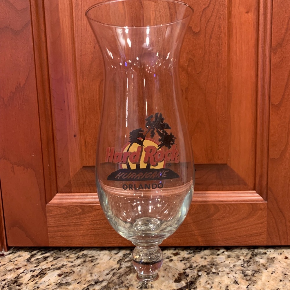 6 - Hard Rock Cafe Glasses